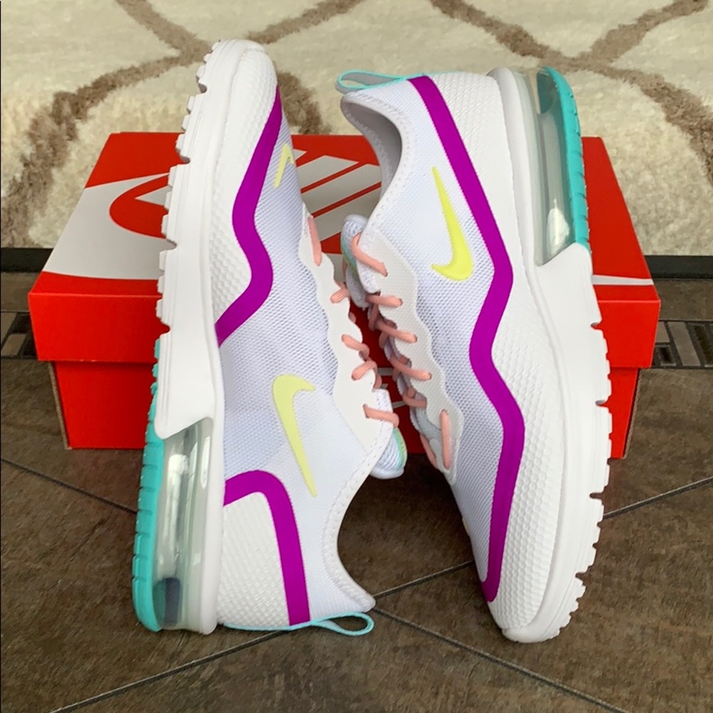 WMNS NIKE AIR MAX SEQUENT 4.5 white/luminous green - Picture 6 of 16